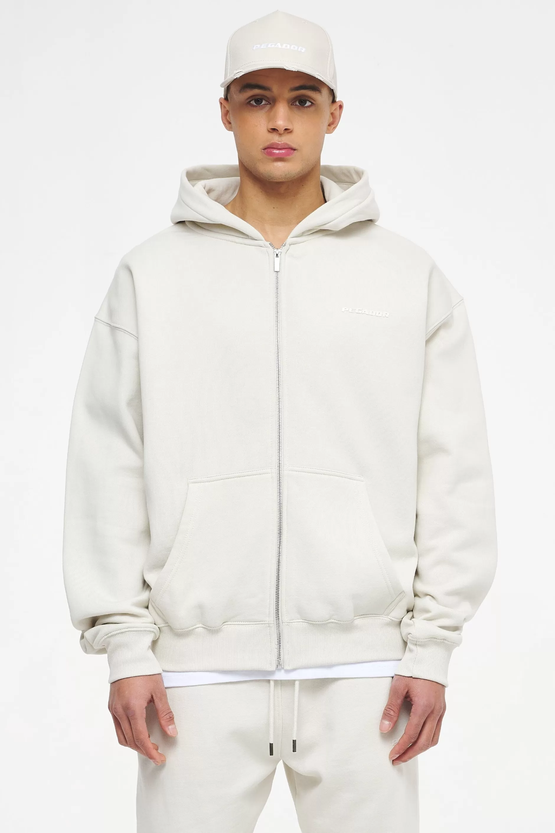 Logo Oversized Sweat Jacket Gum-Pegador Best Sale