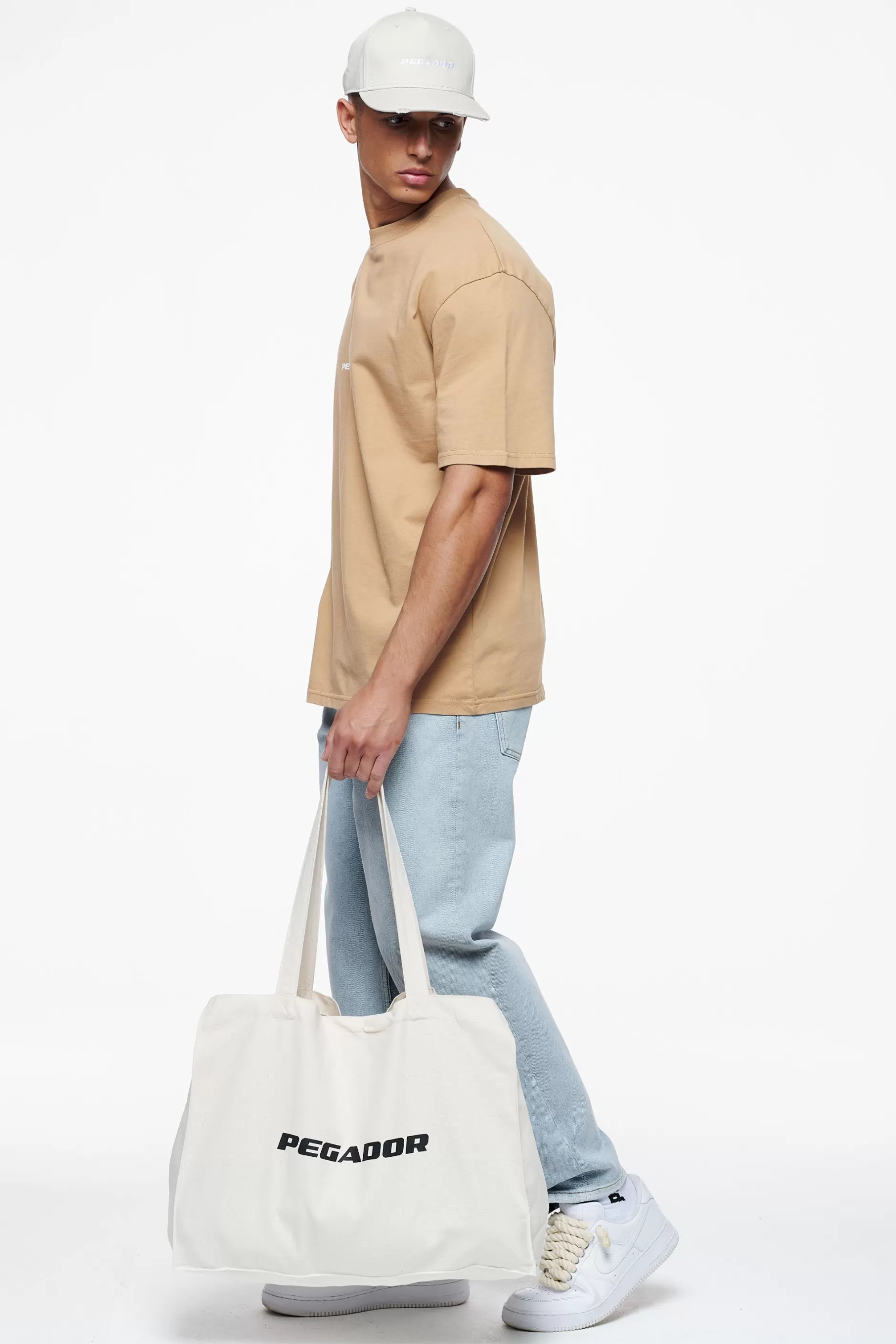 Logo Tote Bag Natural-Pegador Flash Sale