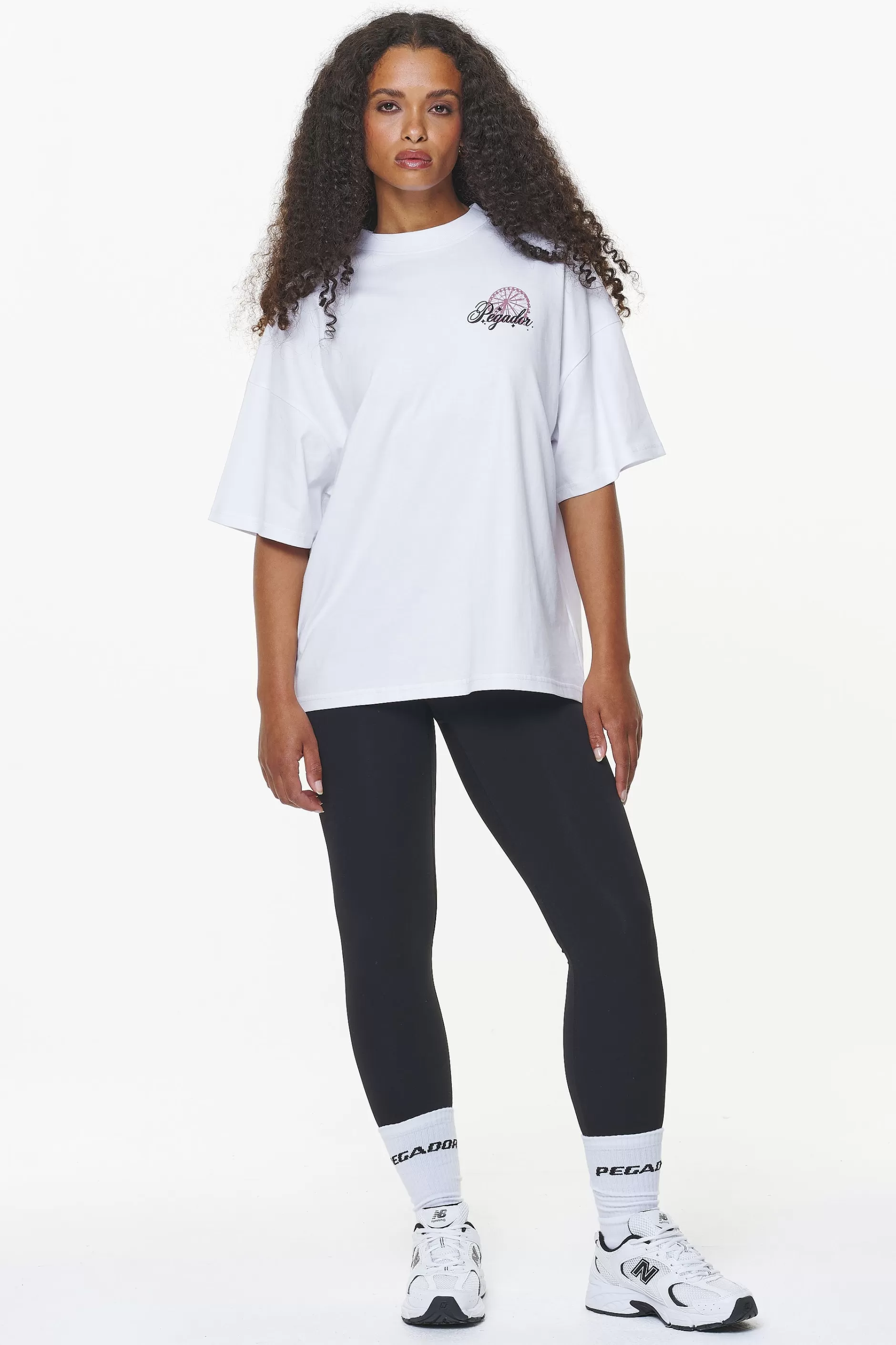 Mall Heavy Oversized Tee White-Pegador Shop