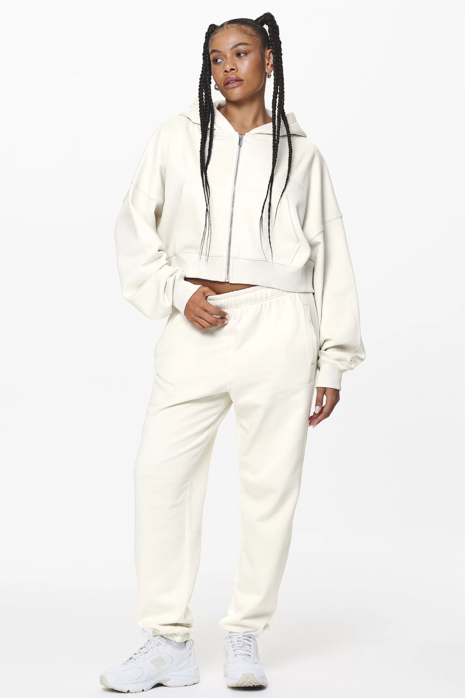 Marla Cropped Zip Hoodie -Pegador Store