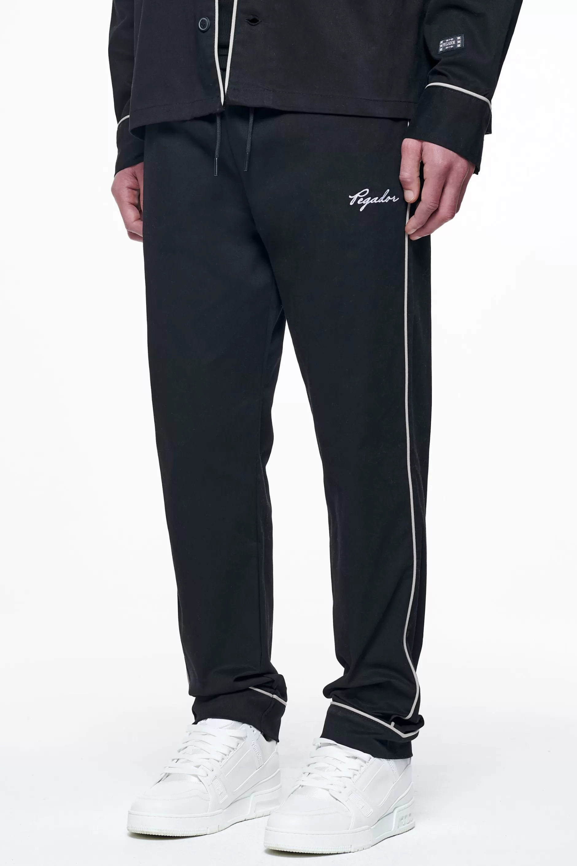 Mavis Track Pants Black-Pegador Outlet