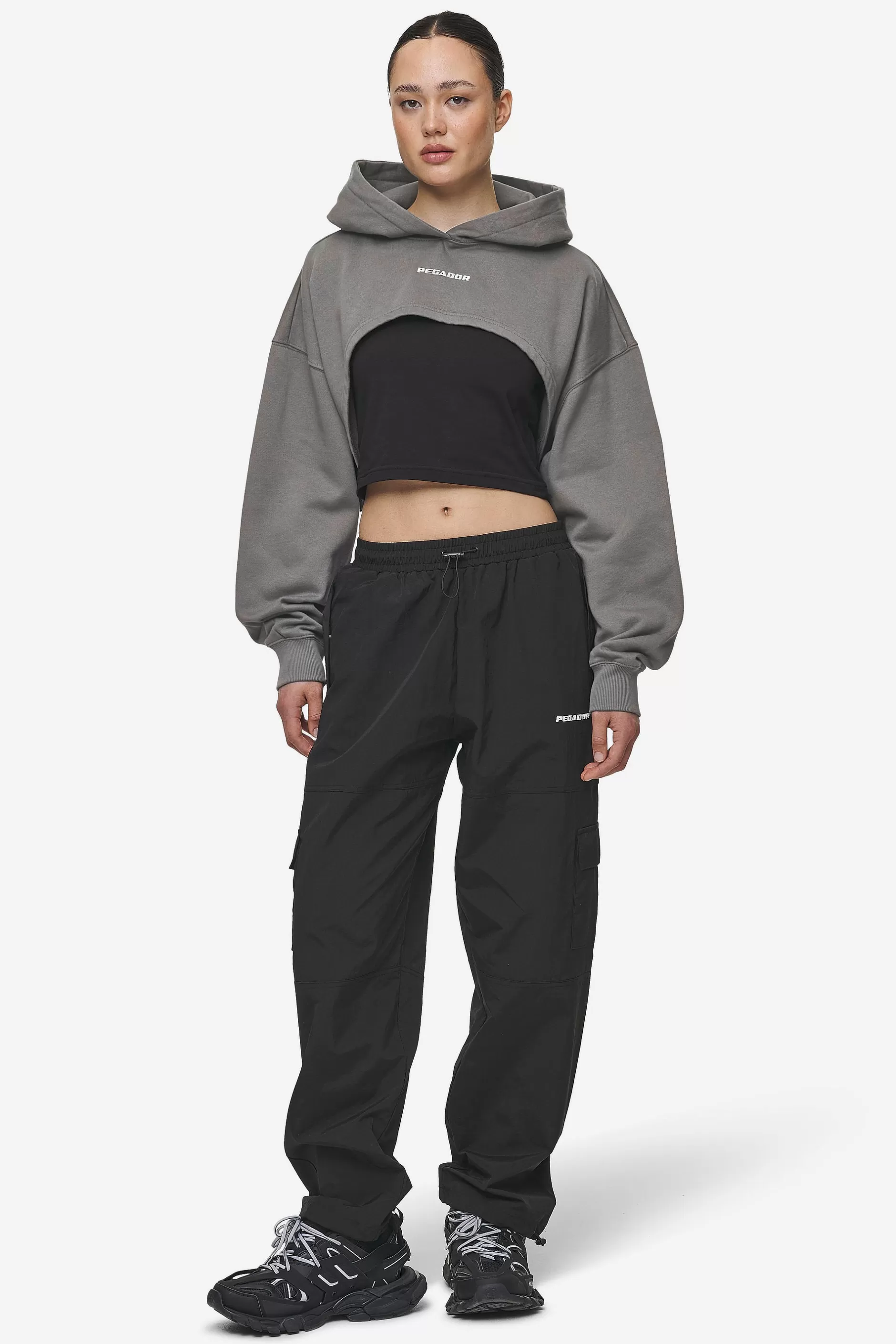 Mina Super Cropped Hoodie -Pegador New