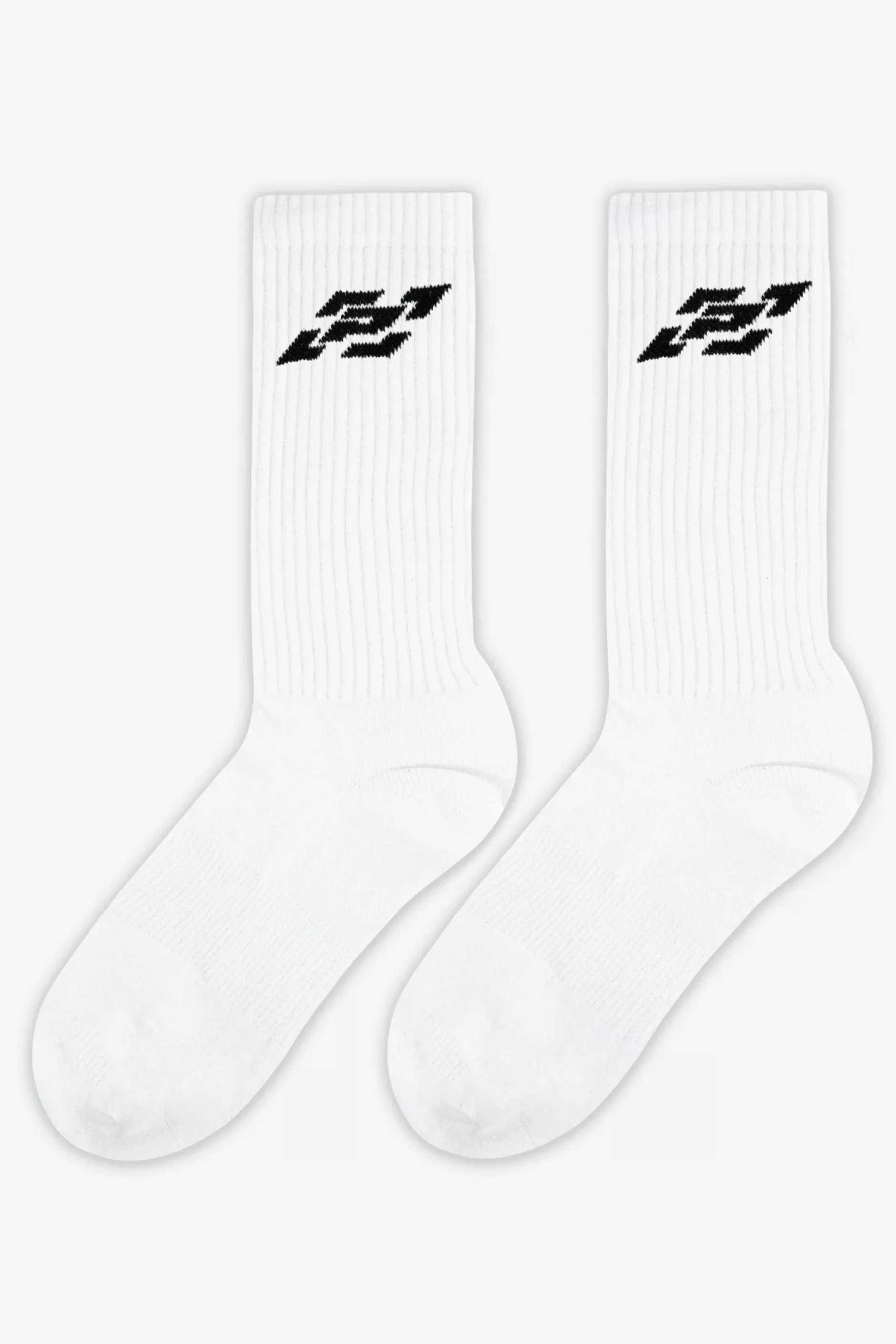 Naigo Socks White Black-Pegador Shop