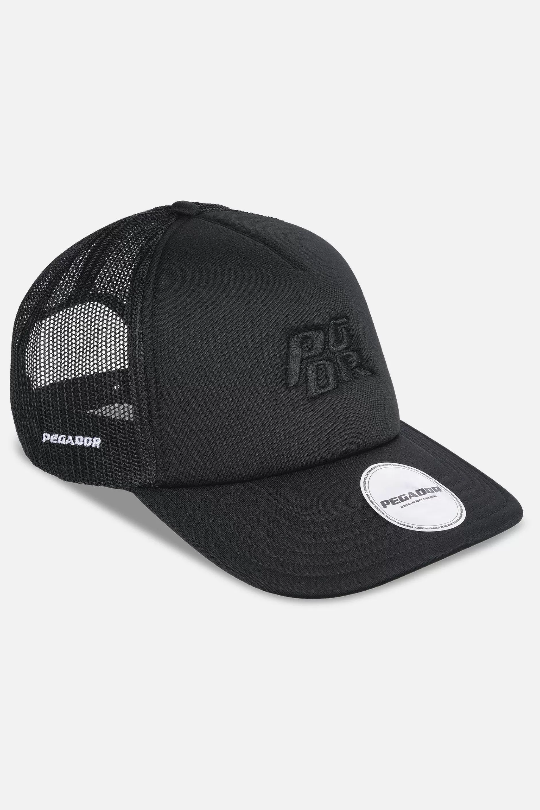 Narson Trucker Cap Black Cool Grey-Pegador Online