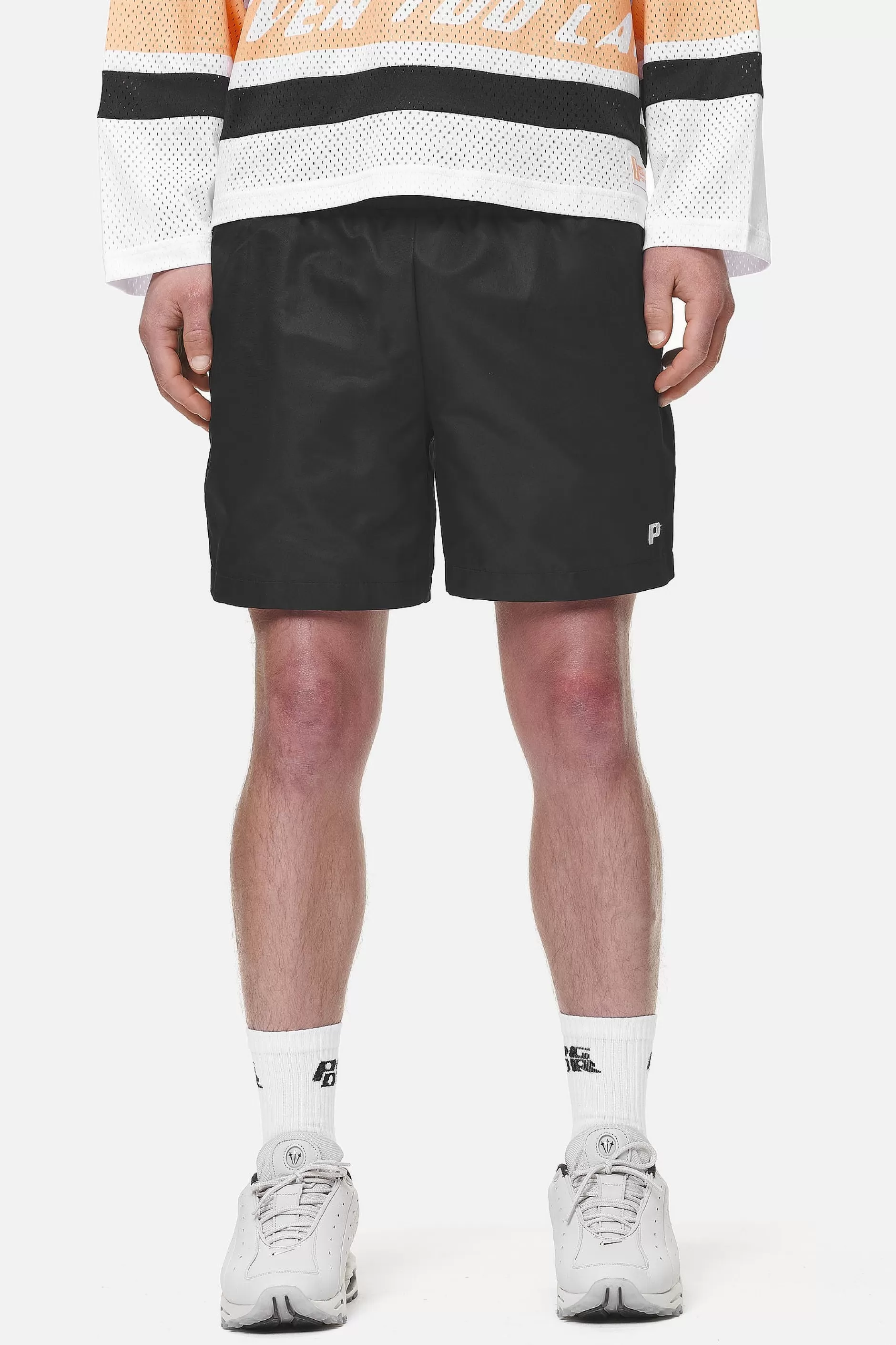 P Logo Basic Shorts Black-Pegador Best Sale