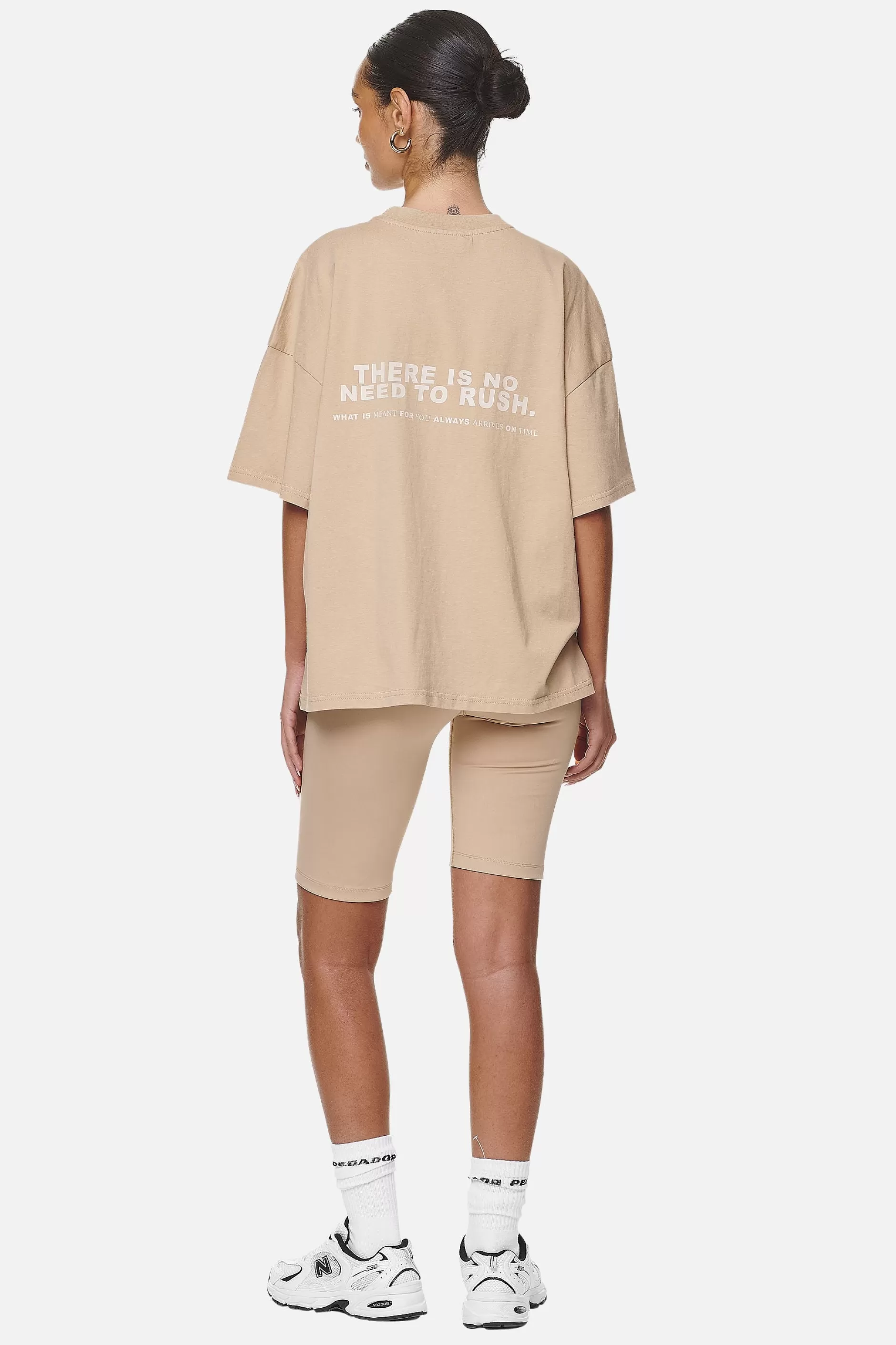 Paluma Heavy Oversized Tee Washed Safari Sand-Pegador Clearance