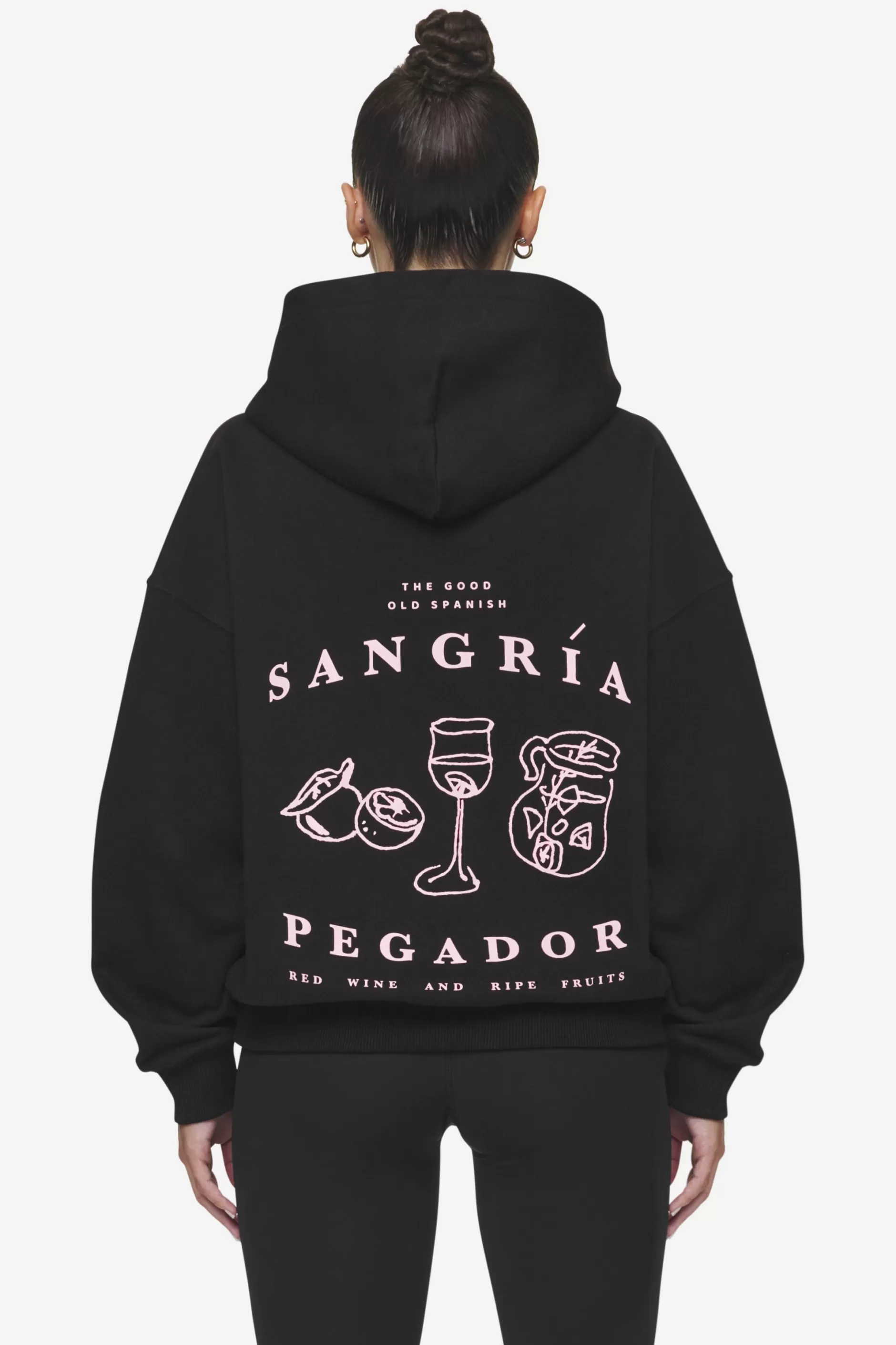 Pelo Oversized Hoodie Black-Pegador Discount