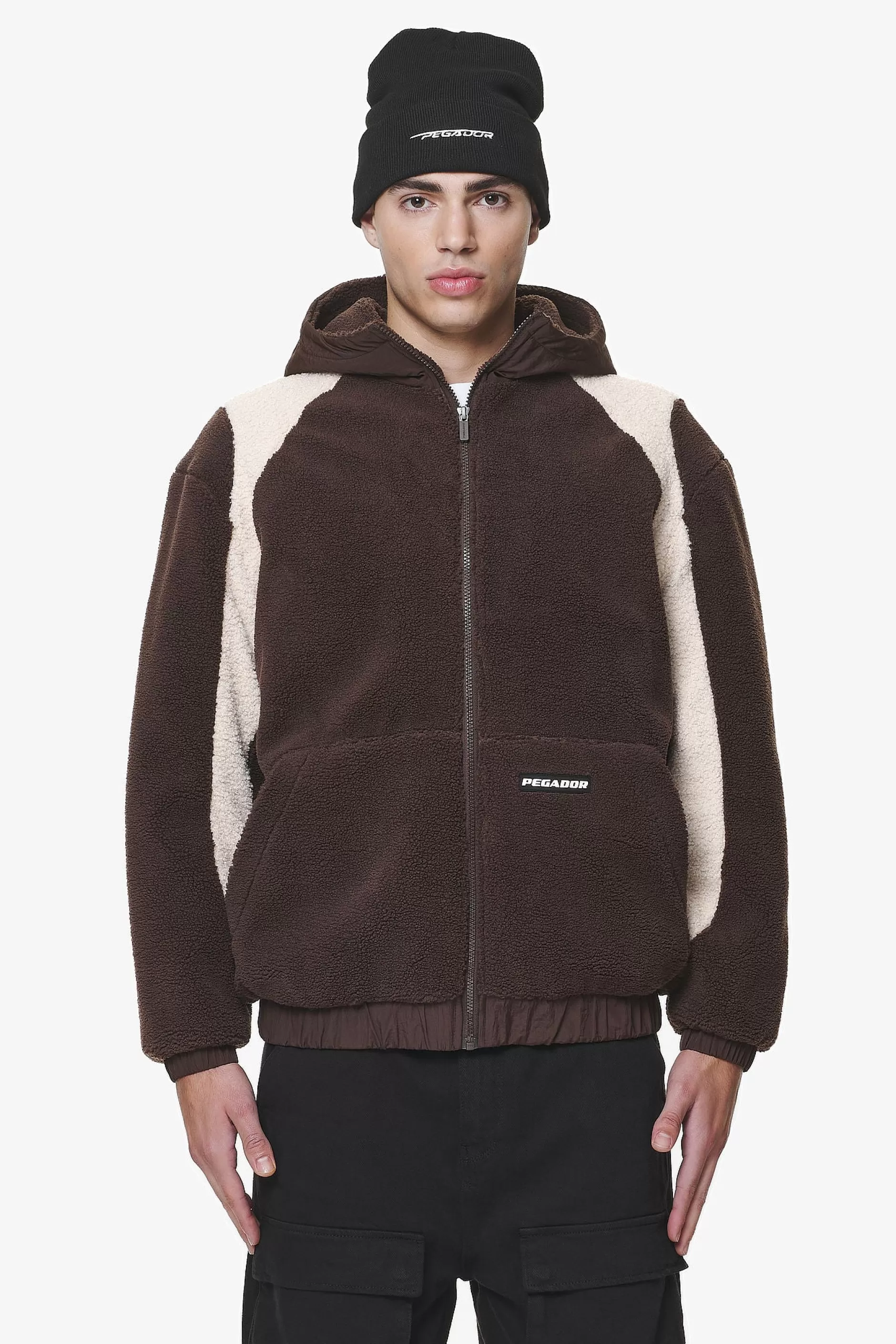 Polaris Teddy Jacket Oak Brown-Pegador Discount