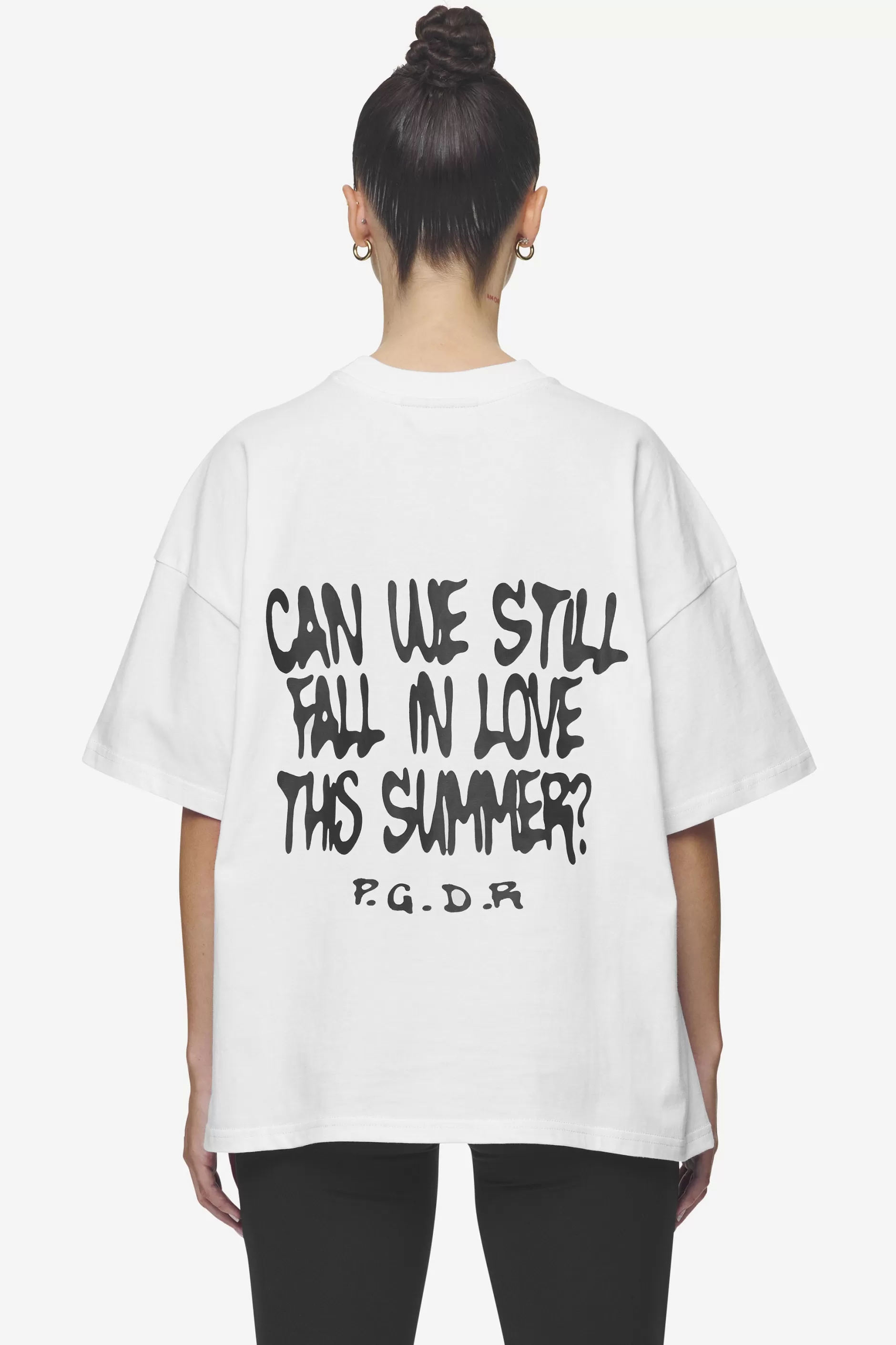 Ramira Heavy Oversized Tee White-Pegador Best