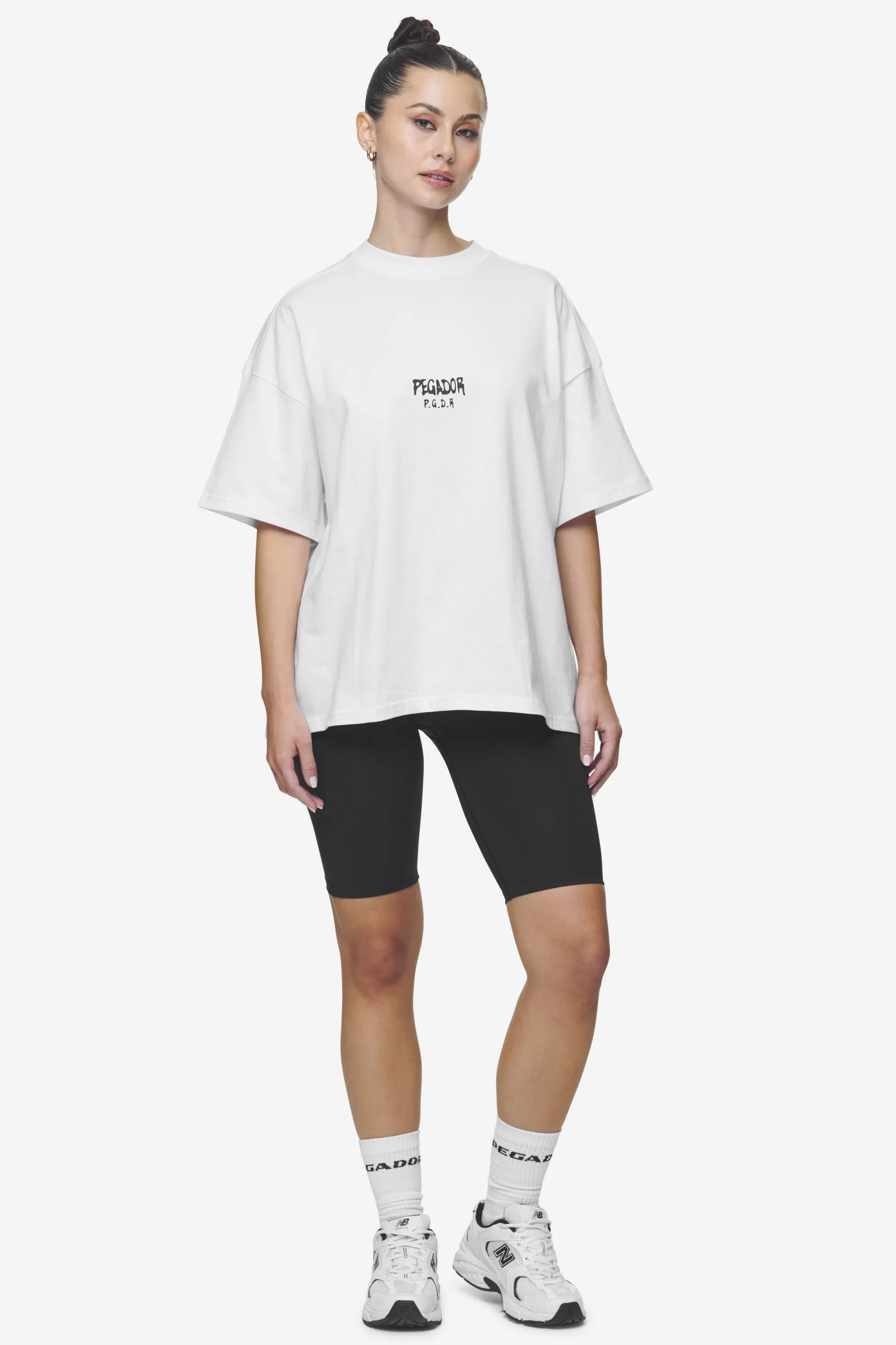 Ramira Heavy Oversized Tee White-Pegador Best