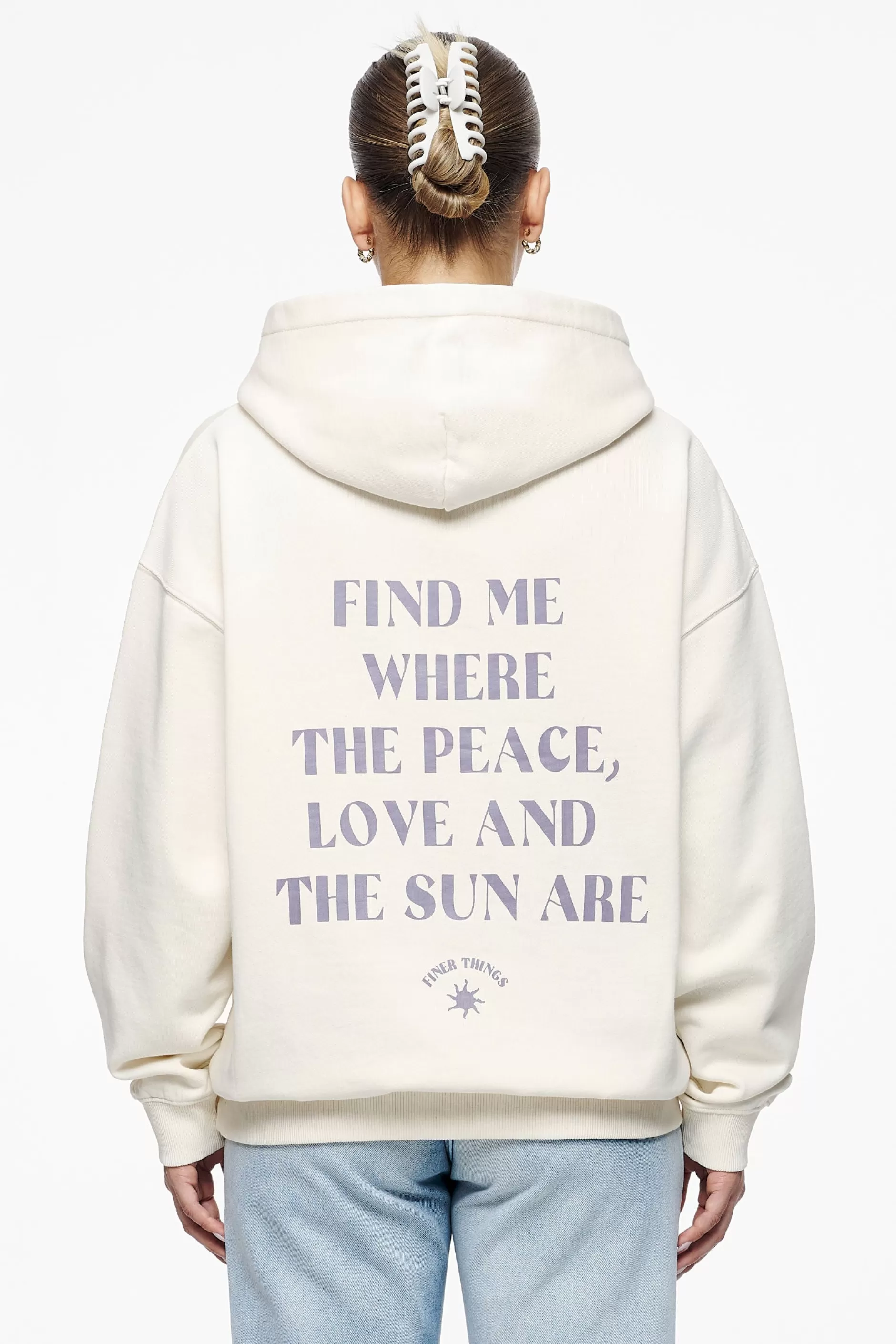 Siena Oversized Hoodie Vintage Washed Unbleached-Pegador Store