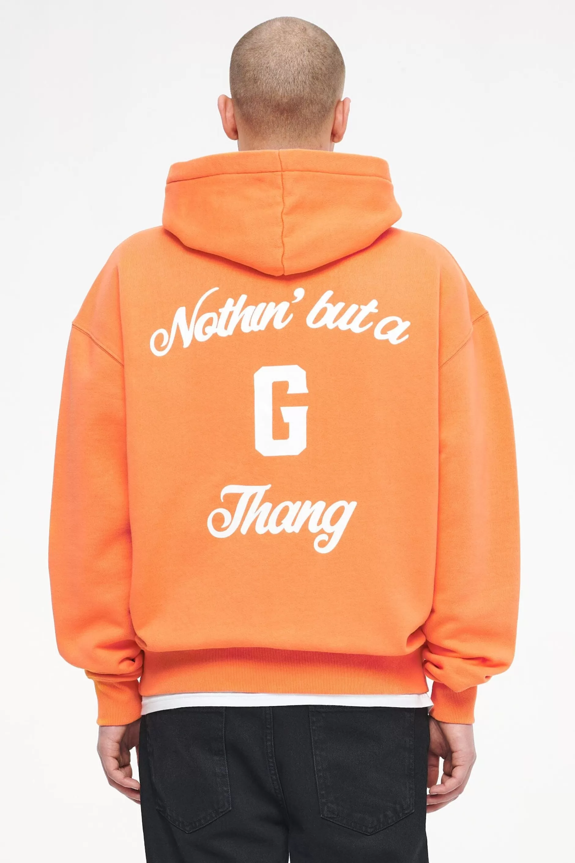 Skena Oversized Hoodie Vintage Washed Sunrise Orange-Pegador Shop