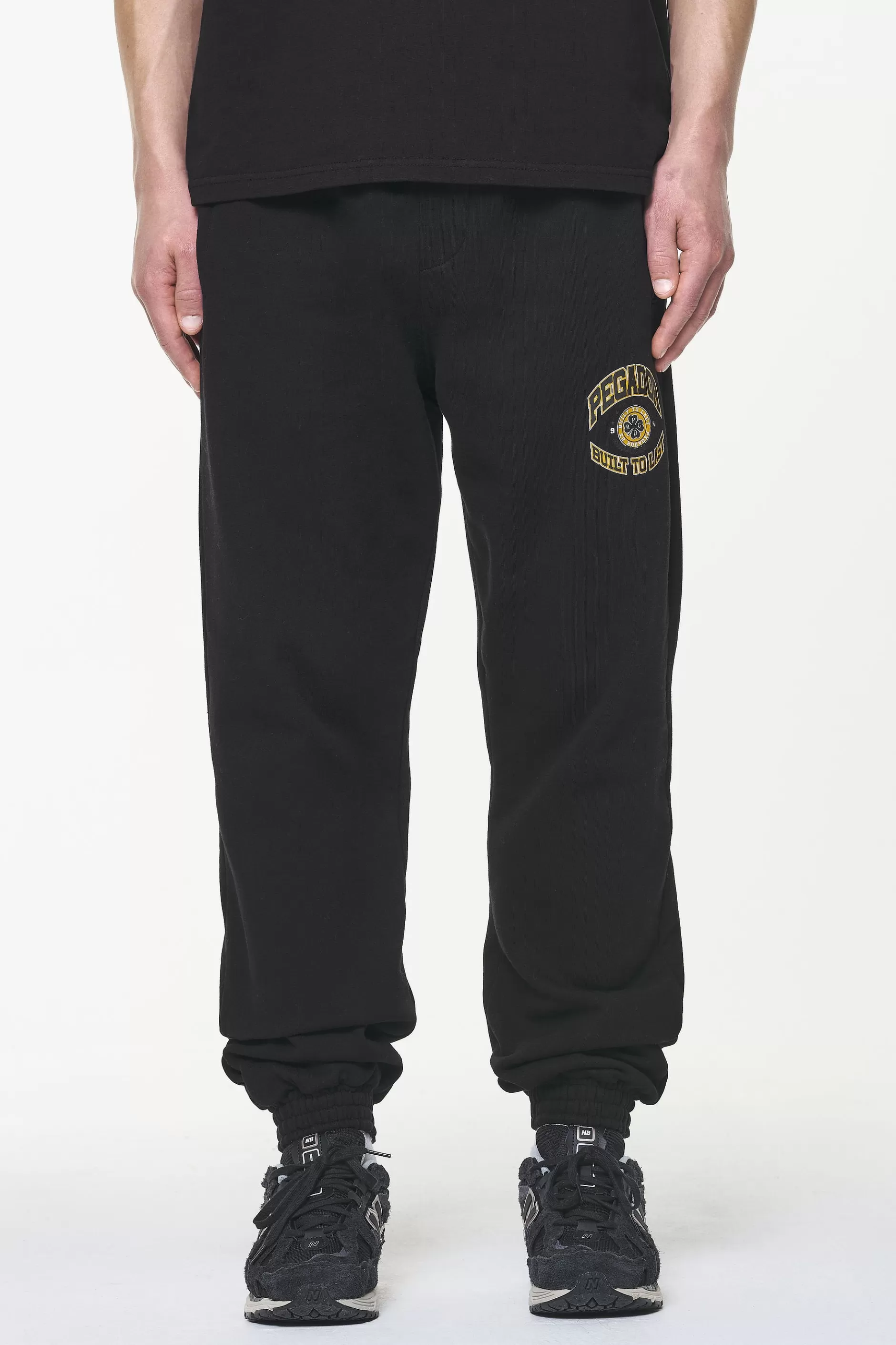 Smith Heavy Sweat Pants Vintage Washed Onyx Black-Pegador Cheap