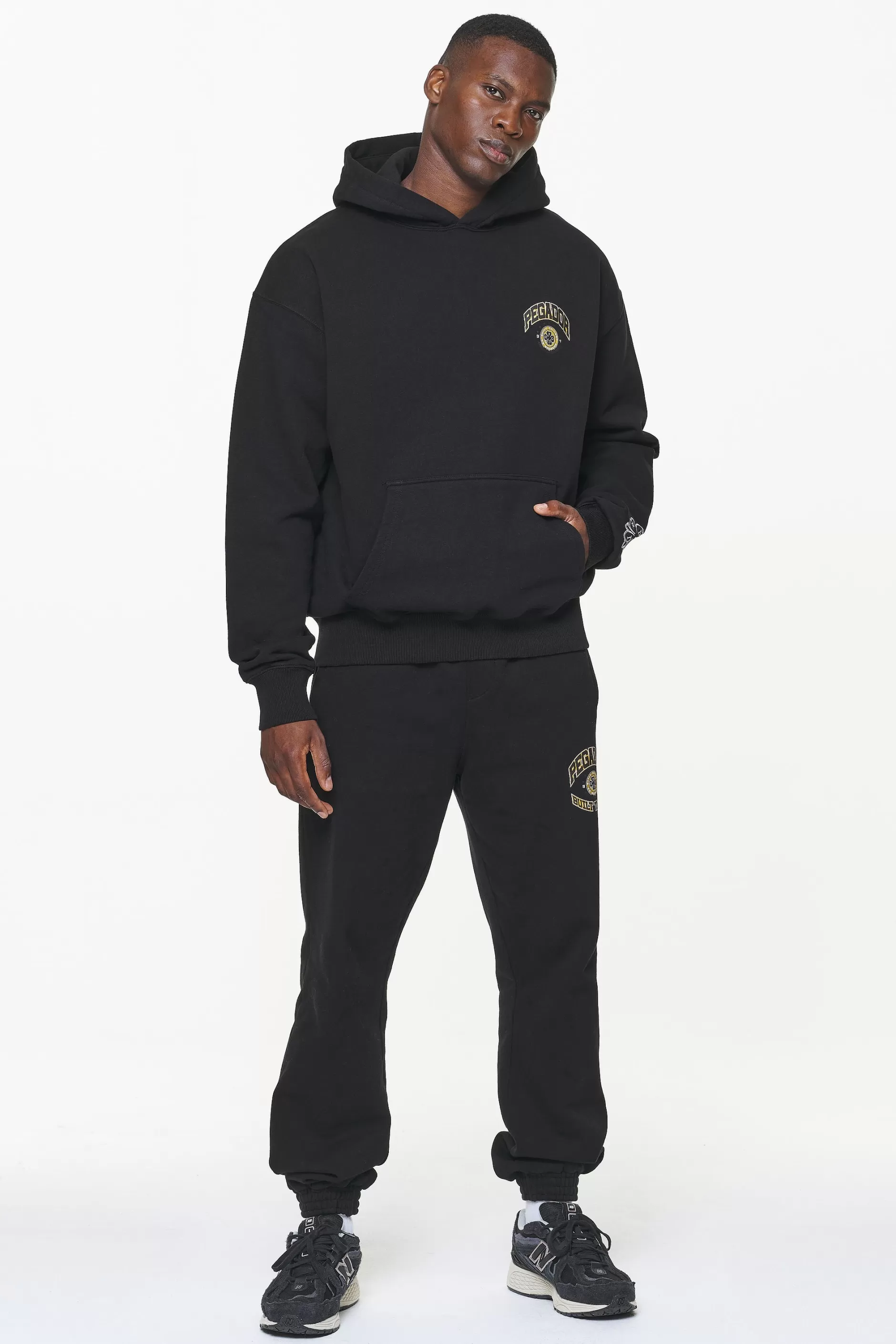 Smith Heavy Sweat Pants Vintage Washed Onyx Black-Pegador Cheap