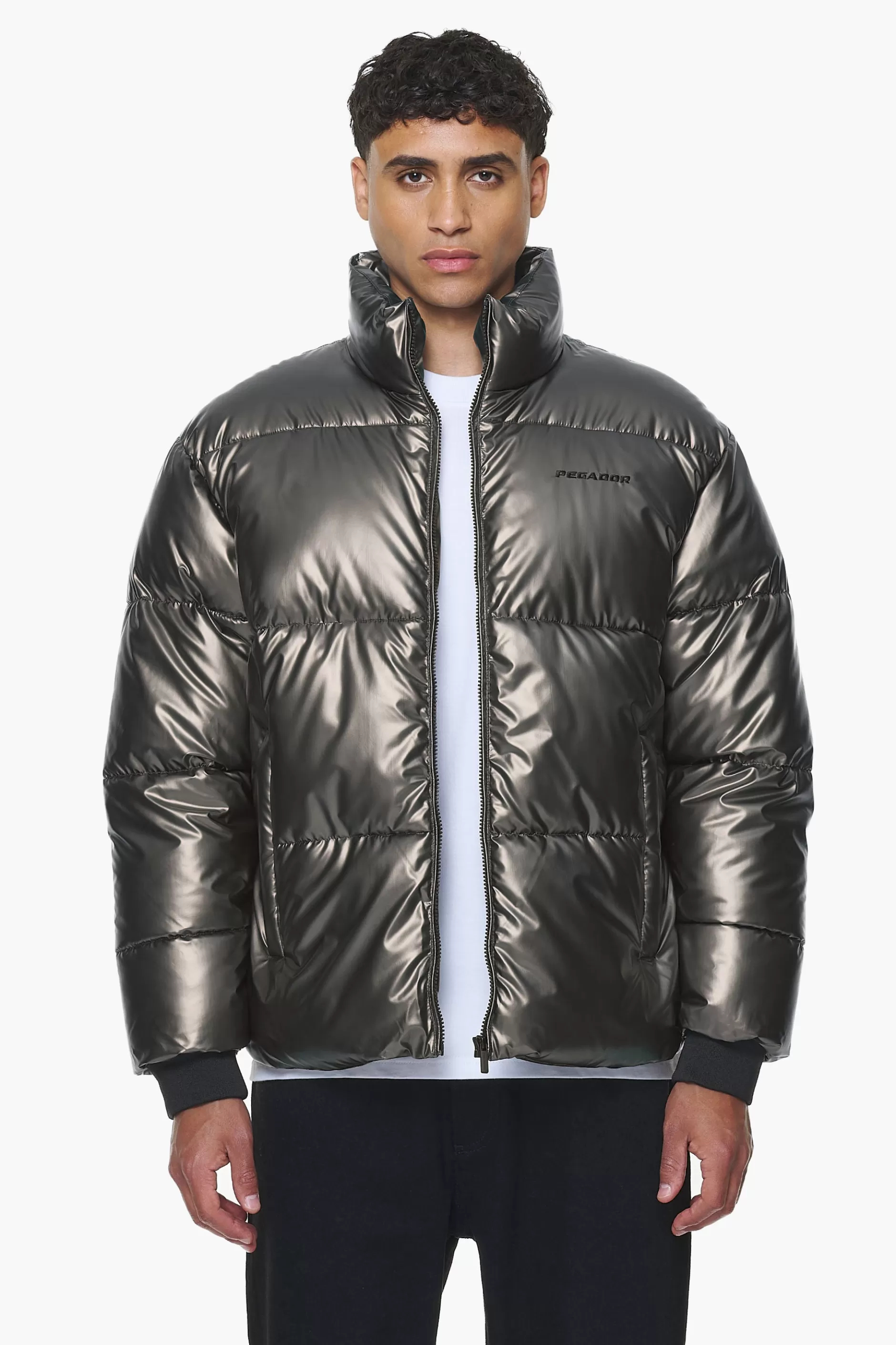 Solin Glossy Puffer Jacket -Pegador Outlet