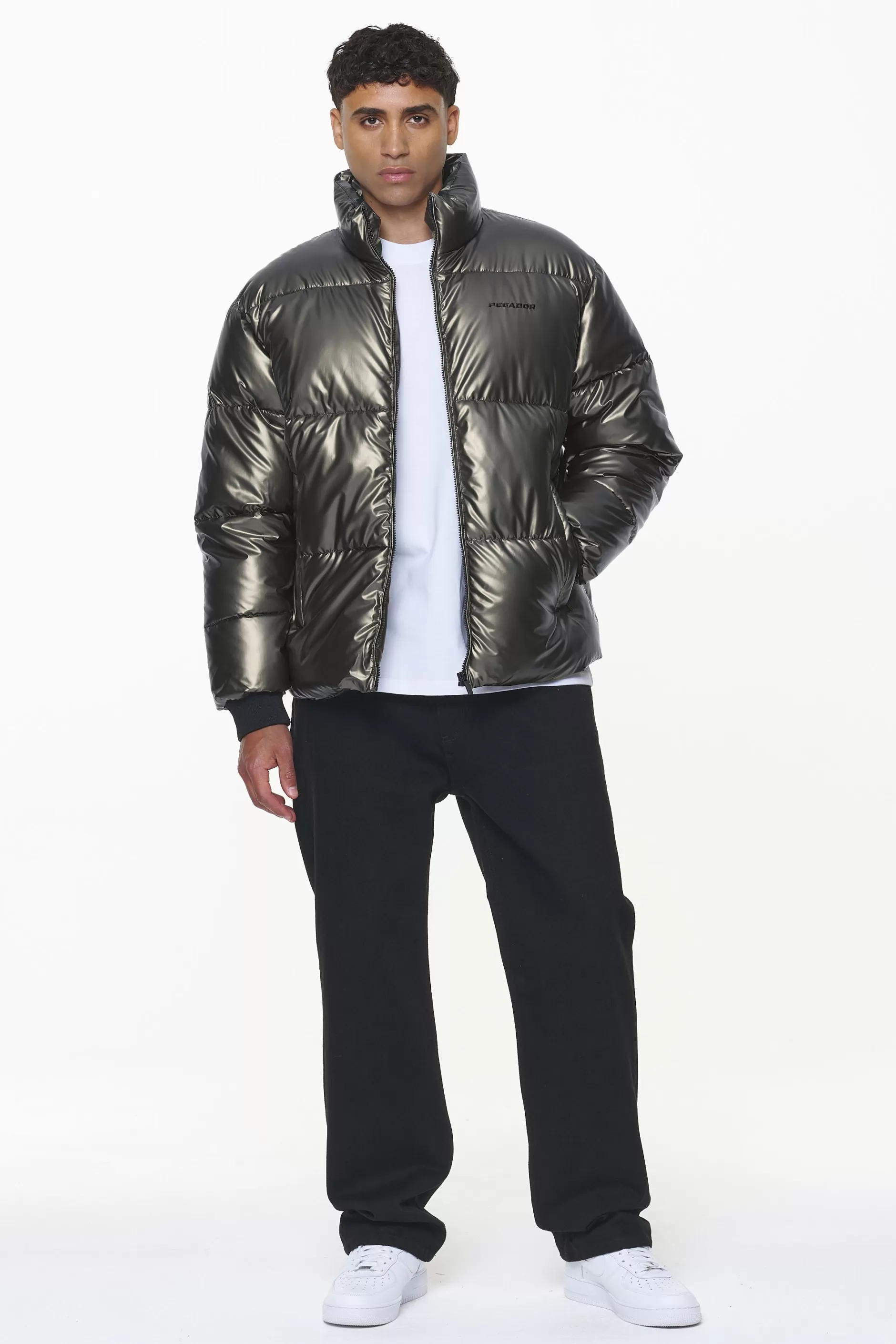 Solin Glossy Puffer Jacket -Pegador Outlet