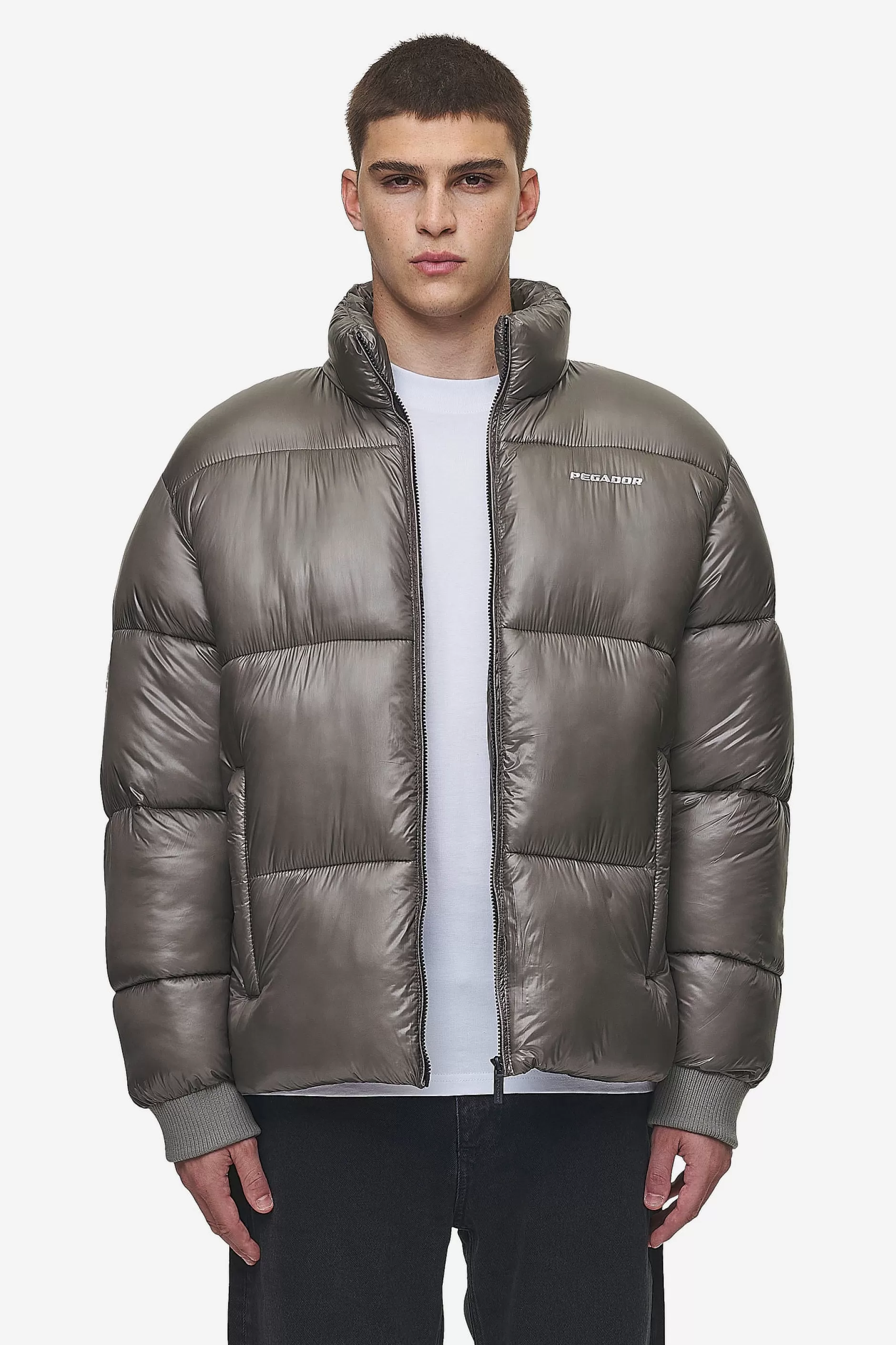 Solin Light Glossy Puffer Jacket -Pegador Shop