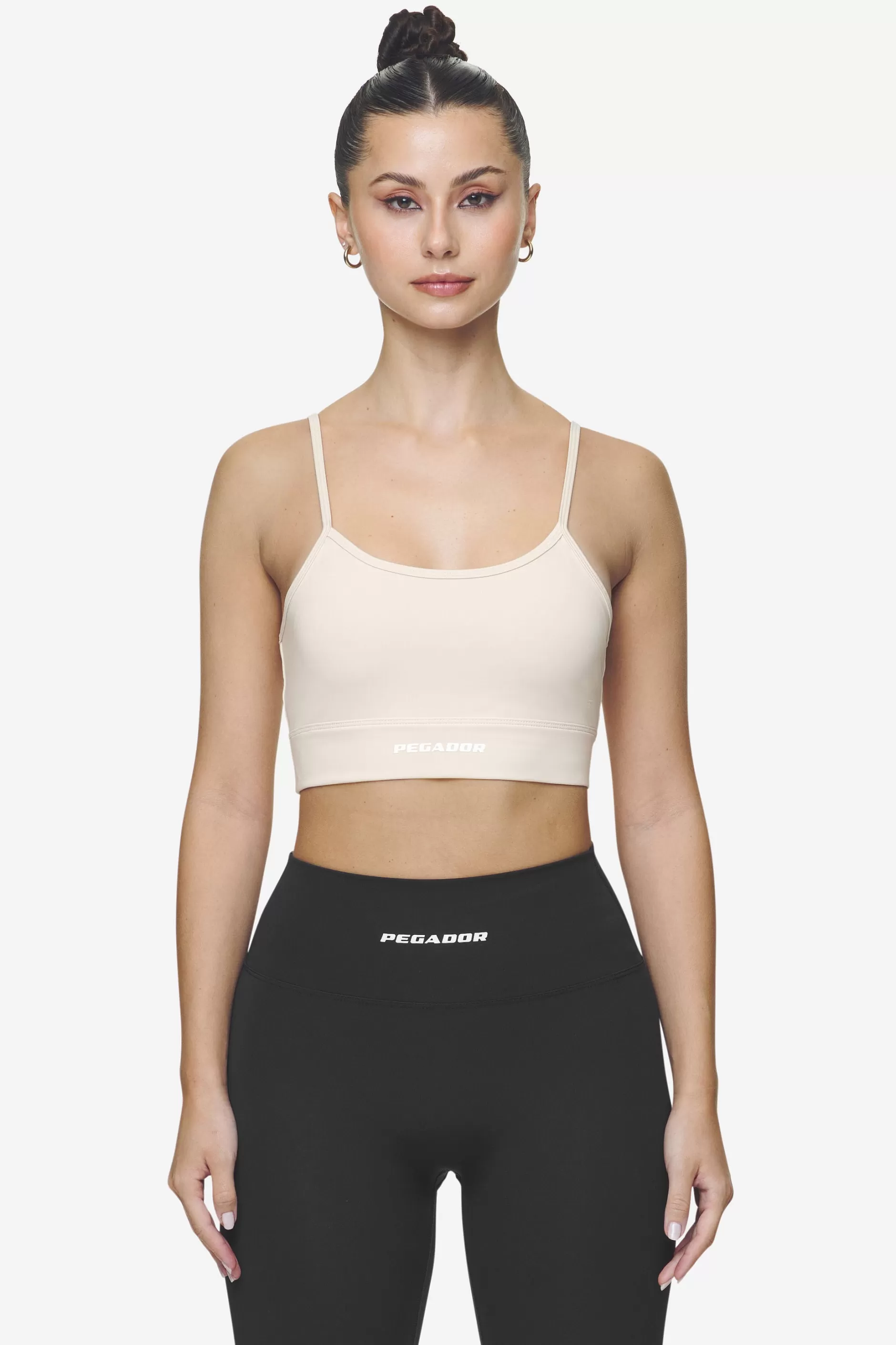 Taja Sport Bra White-Pegador Outlet