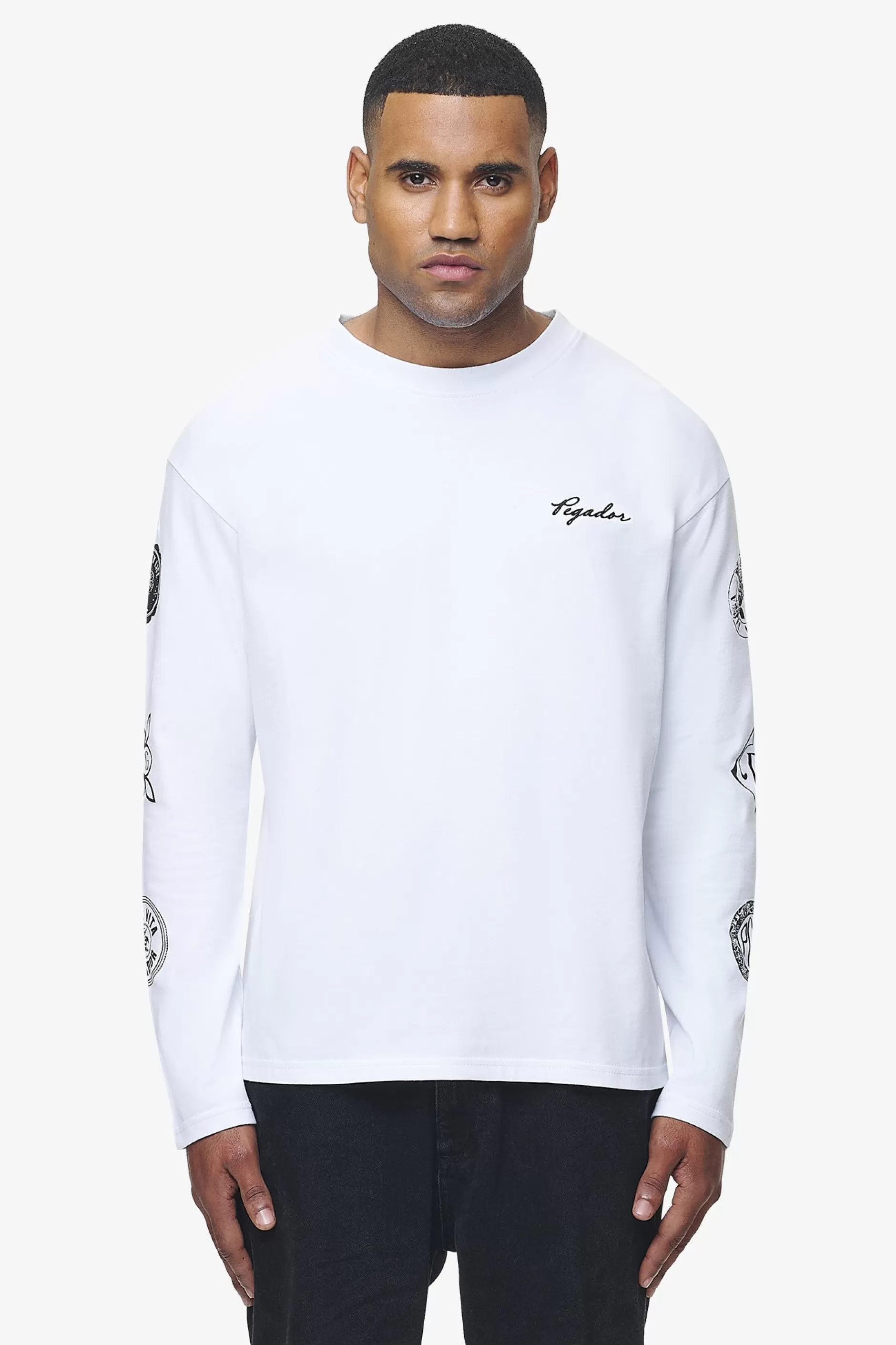 Teston Longsleeve White-Pegador Cheap