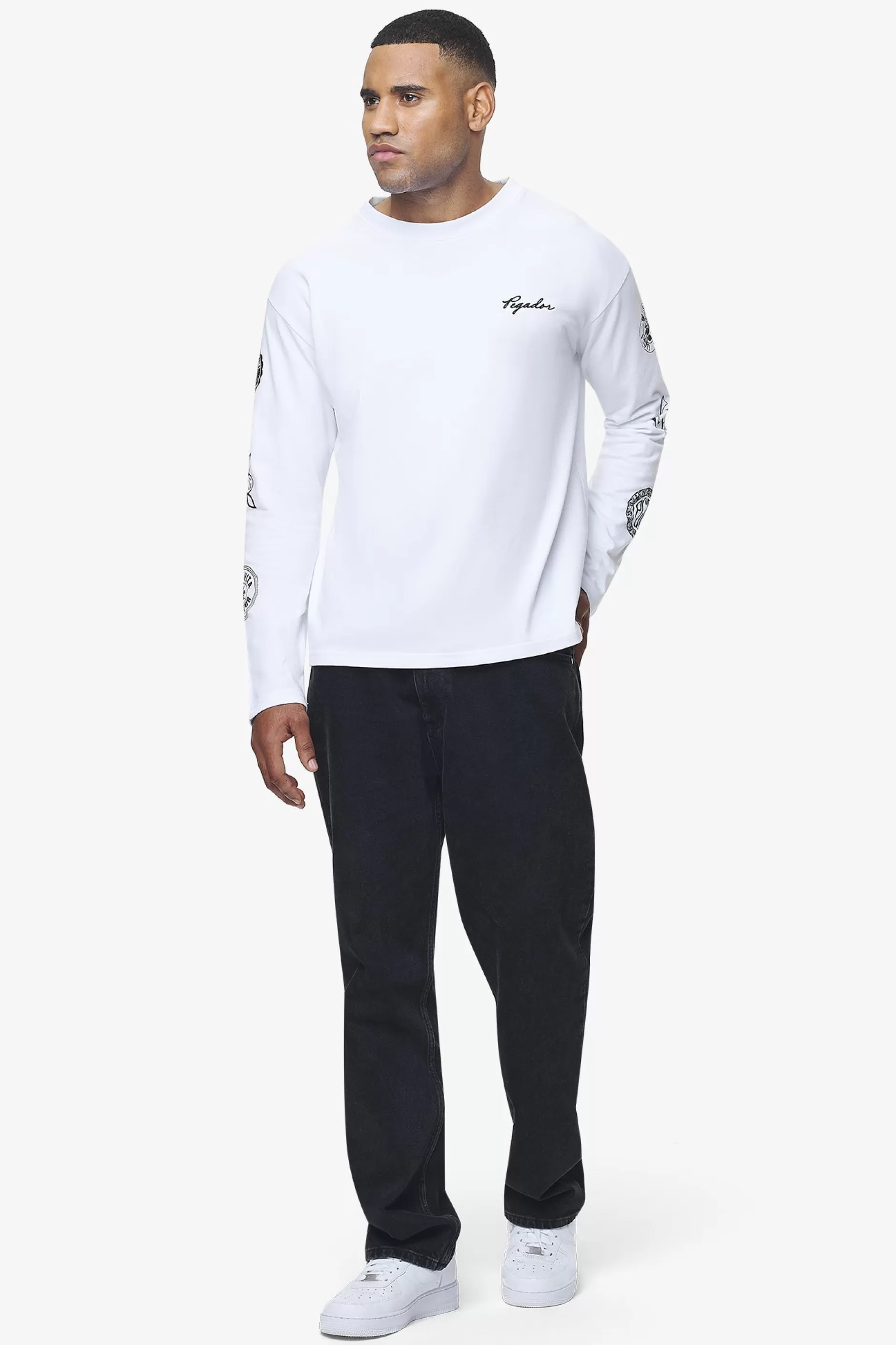 Teston Longsleeve White-Pegador Cheap