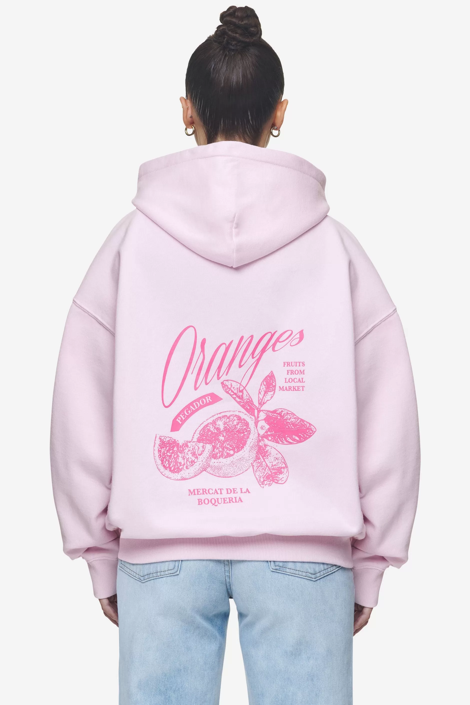 Tia Oversized Hoodie Washed Bubblegum-Pegador Flash Sale