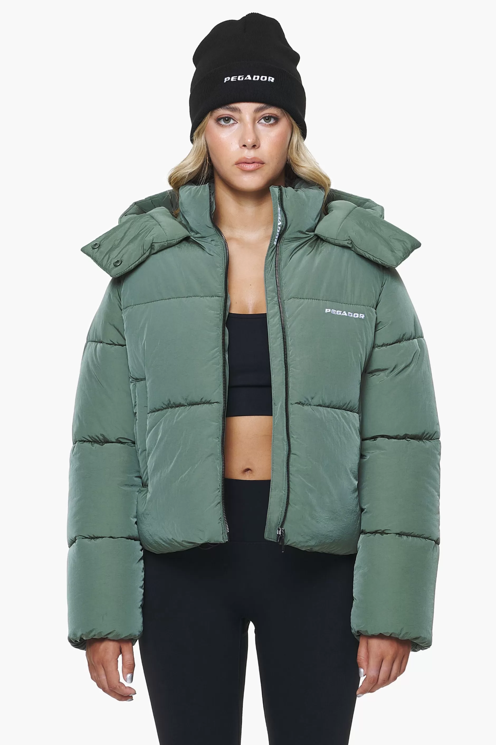 Vanati Crushed Puffer Jacket -Pegador Flash Sale