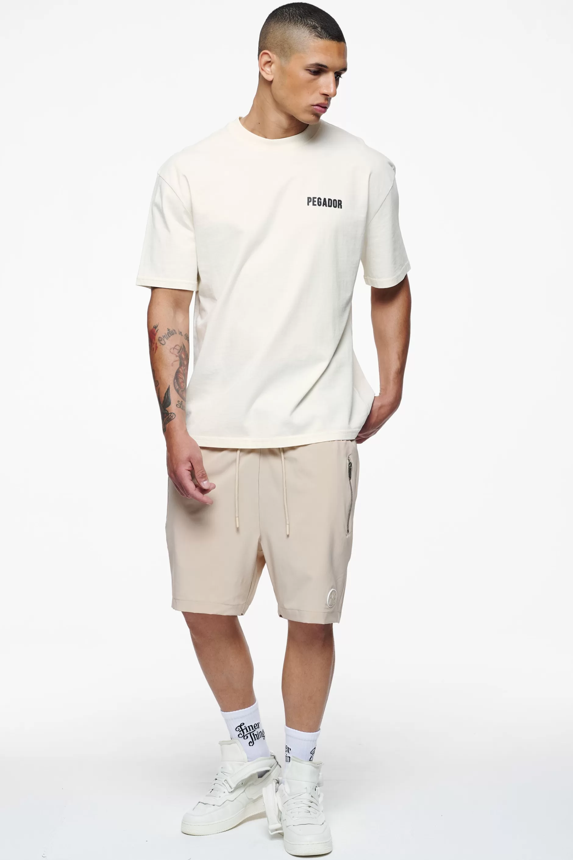Verity Oversized Tee Vintage Washed Unbleached-Pegador Cheap