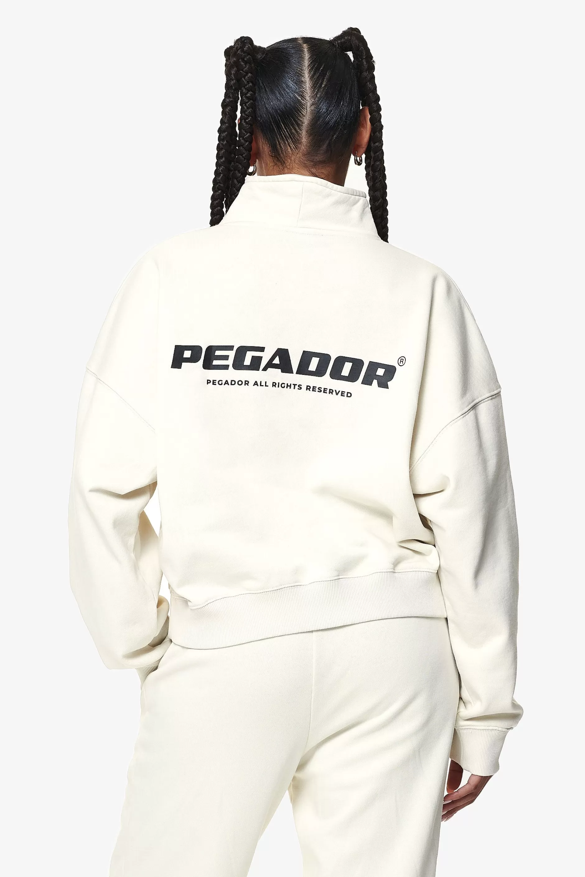 Vuku Logo Oversized Halfzip -Pegador Clearance