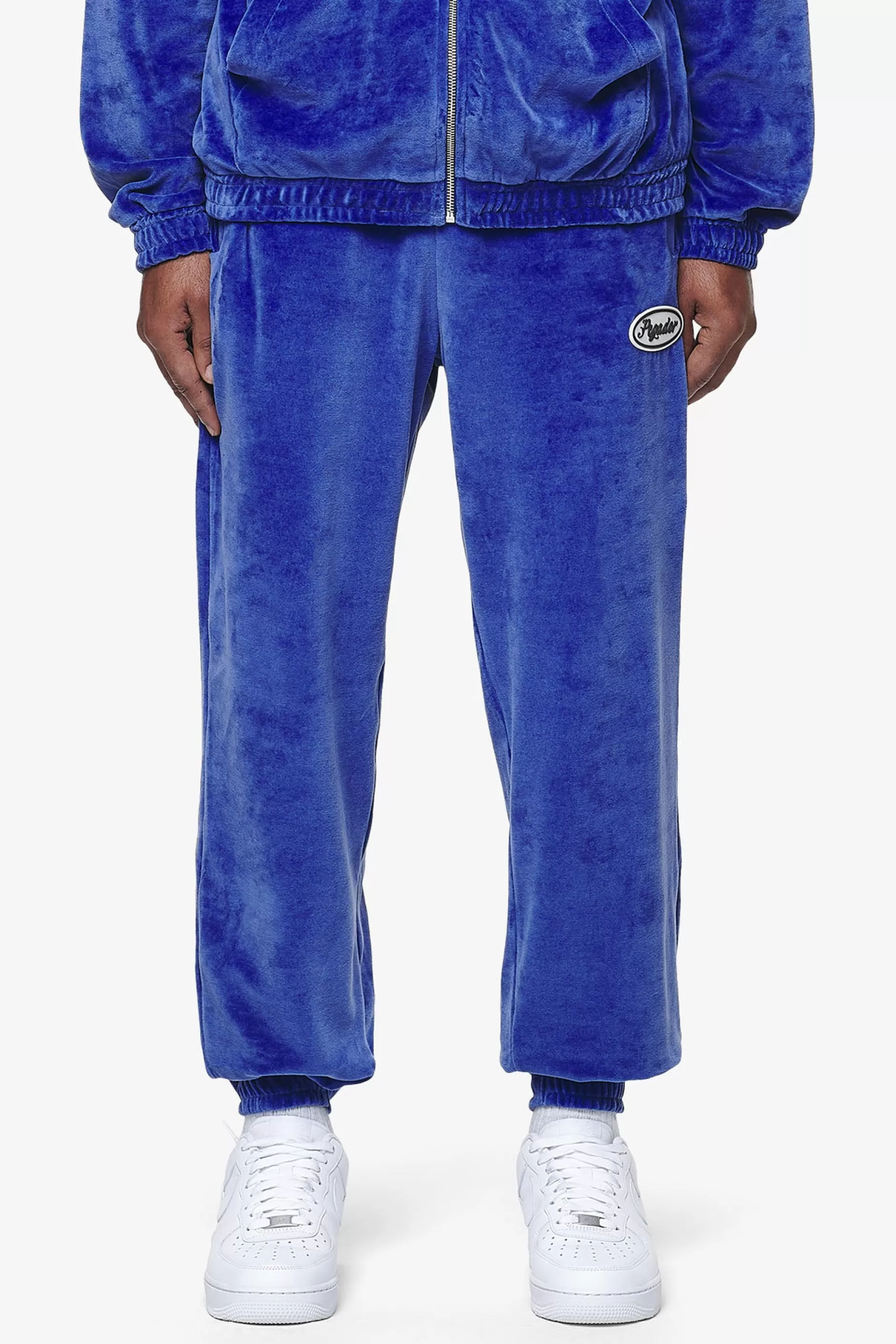 Weaver Oversized Velour Pants Magic Violet-Pegador Discount